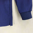 ラバンスポーツ LANVIN SPORT ポリ ストライプ ロゴ刺繍 長袖ポロシャツ メンズ US:38