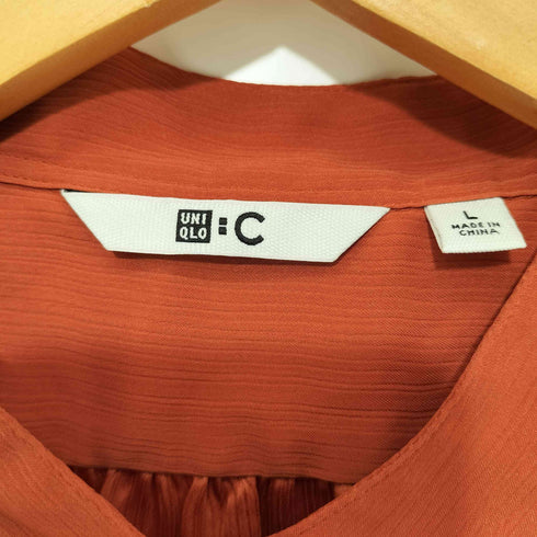ユニクロシー UNIQLO:C ボリュームスリーブブラウス レディース L