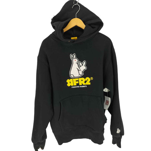 エフアールツー FR2 Logo Hoodie アーム ロゴプリント 裏起毛 フーディー プルオーバー パーカー メンズ JPN:L