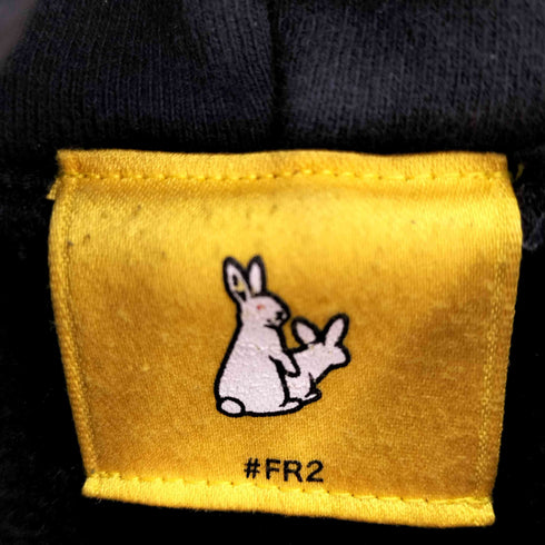 エフアールツー FR2 Logo Hoodie アーム ロゴプリント 裏起毛 フーディー プルオーバー パーカー メンズ JPN:L