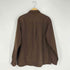 クラフトアンドバロー Croft&Barrow フェイクスウェード レギュラーカラーシャツ メンズ import:L
