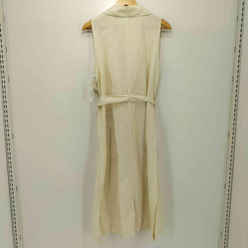 ユニクロジェイダブリューアンダーソン UNIQLO JW ANDERSON 22SS リネンブレンドラペルワンピース レディース JPN:L
