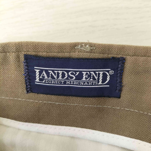 ランズエンド LANDS END 90s USA製 ウール 2タック スラックス メンズ 36