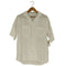ザラ ZARA リネン 開襟 オープンカラーシャツ メンズ import:M