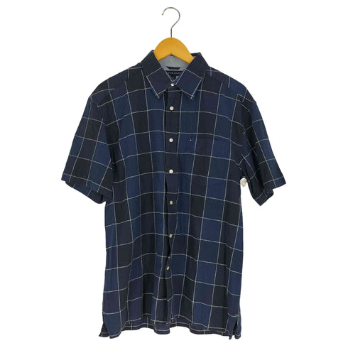 トミーヒルフィガー TOMMY HILFIGER ステッチデザイン チェック ポケットシャツ メンズ import:M