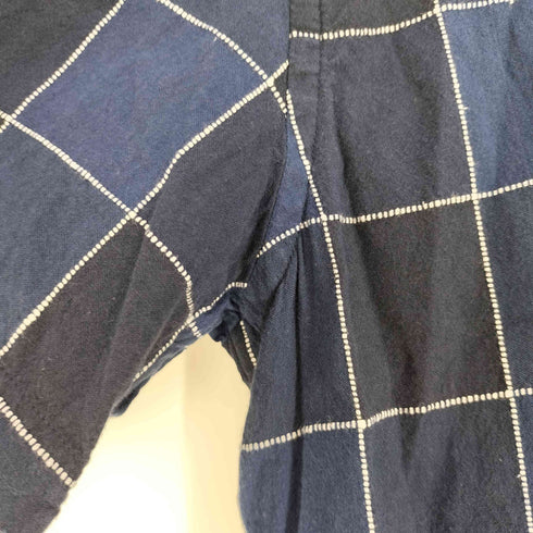 トミーヒルフィガー TOMMY HILFIGER ステッチデザイン チェック ポケットシャツ メンズ import:M