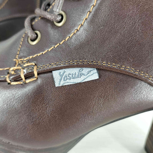 ヨースケユーエスエー YOSUKE U.S.A 厚底レースアップブーツ レディース 44 / S
