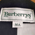 バーバリーズ BURBERRYS 90s コットン 袖ロゴ刺繍 マルチストライプ半袖ポロシャツ メンズ MA