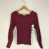 プロポーションバイボディードレッシング PROPORTION BODY DRESSING ハートネックボリュームスリーブリブニット レディース FREE