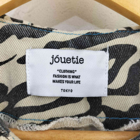 ジュエティ jouetie フロントボタンBIGカラーミニワンピース レディース JPN:M