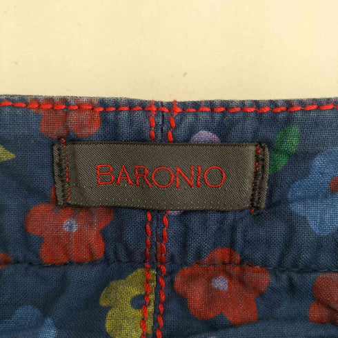 BARONIO イタリア製 1タックスラックスパンツ メンズ
