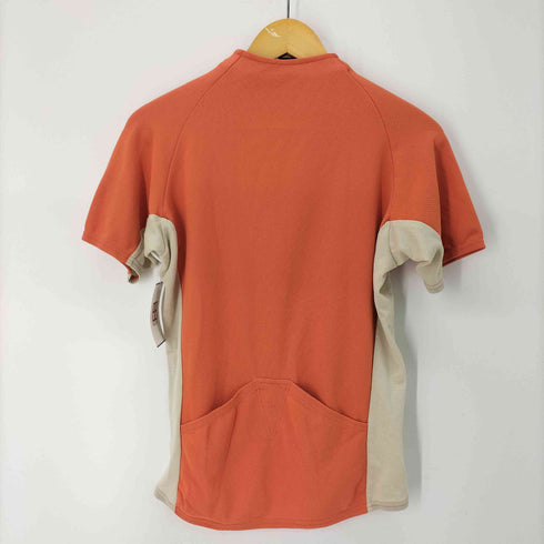 パタゴニア patagonia 00S USA製 フロントロゴ刺繍サイクリングトップス レディース import:M