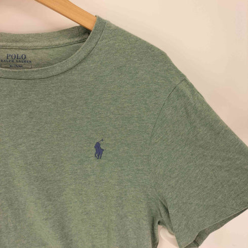 ポロラルフローレン POLO RALPH LAUREN CUSTOM SLIM FIT ポニー 刺繍 Tシャツ メンズ import:M