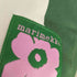 マリメッコ marimekko 花柄 ロゴパッチ トートバッグ レディース