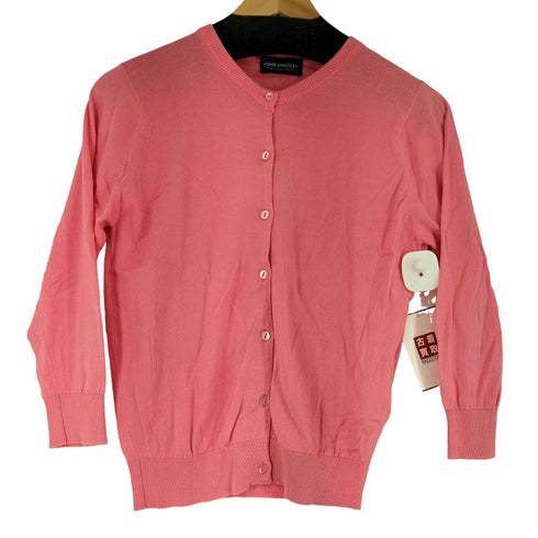 ジョンスメドレー JOHN SMEDLEY コットンニットカーディガン レディース JPN:S