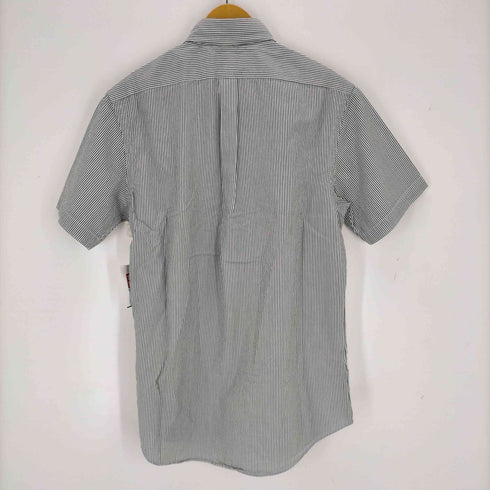 ラルフローレン RALPH LAUREN スモールポニー刺繍ストライプS/S ボタンダウンシャツ メンズ import:S