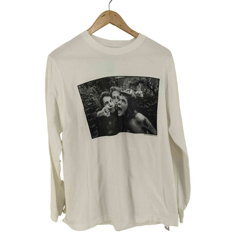 LAWRENCE WATSON 長袖 Artist Photo T-Shirt RED HOT CHILI PEPPERS LONDON AUGUST 1985 メンズ import:L