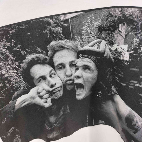 LAWRENCE WATSON 長袖 Artist Photo T-Shirt RED HOT CHILI PEPPERS LONDON AUGUST 1985 メンズ import:L