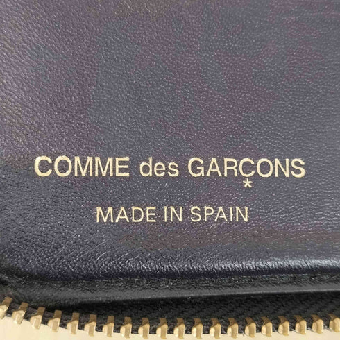 コムデギャルソン COMME des GARCONS ラウンドジップ 二つ折り コンパクトウォレット メンズ