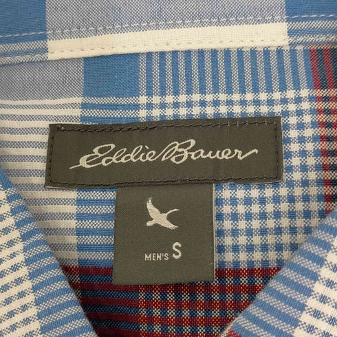 エディーバウアー Eddie Bauer チェックS/Sボタンダウンシャツ メンズ import:S