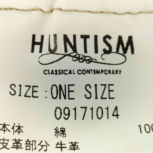 HUNTISM コットン100 ビーニー メンズ