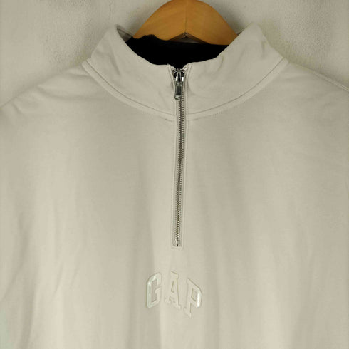 ギャップ Gap ハーフジップアップスウェットシャツ レディース L