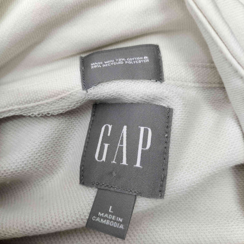 ギャップ Gap ハーフジップアップスウェットシャツ レディース L
