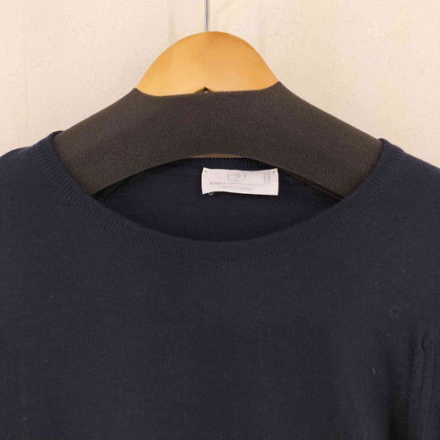 ジョンスメドレー JOHN SMEDLEY イギリス製 ウールクルーネックニット レディース L