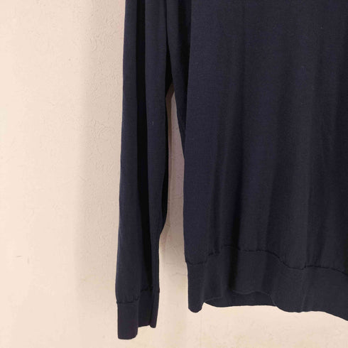 ジョンスメドレー JOHN SMEDLEY イギリス製 ウールクルーネックニット レディース L
