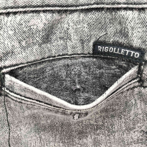 RIGOLLETTO フロントポケット テーパードデニムパンツ メンズ JPN:L
