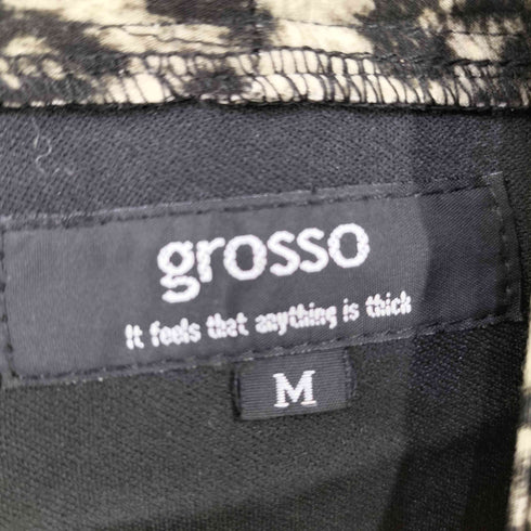grosso レオパード柄 ジップパーカー レディース JPN:M