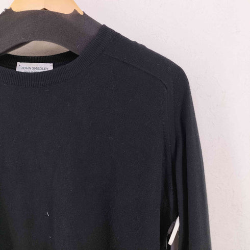 ジョンスメドレー JOHN SMEDLEY イギリス製 コットンクルーネックニット レディース L