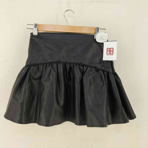 ダーリッチ Darich レザーフレアミニスカート レディース JPN:M