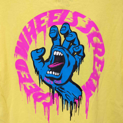 サンタクルズ SANTA CRUZ SCREAMING HAND 両面 プリント クルーネック S/S Tシャツ メンズ import:M