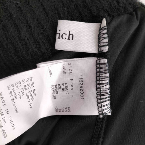 ダーリッチ Darich ケーブルニットミニスカート レディース Free-L