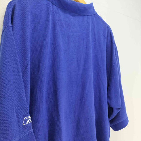リーボック Reebok ロゴ刺繍鹿の子地ポロシャツ メンズ 2XL