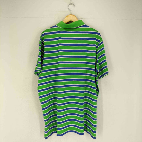 アールエルエックスラルフローレン RLX RALPH LAUREN レーヨンボーダーポロシャツ メンズ XXL
