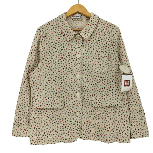 ユニクロイネスドラフレサンジュ UNIQLO INES DE LA FRESSANGE コットン 花柄 カバーオール レディース JPN:XL