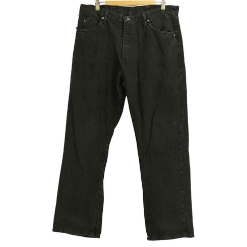 ラングラー Wrangler PREMIUM QUALITY 後染め ブラックデニム メンズ 38×30