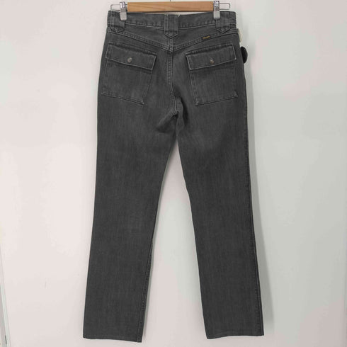 ラングラー Wrangler ブラックブッシュデニムパンツ メンズ 30