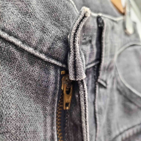 ラングラー Wrangler ブラックブッシュデニムパンツ メンズ 30
