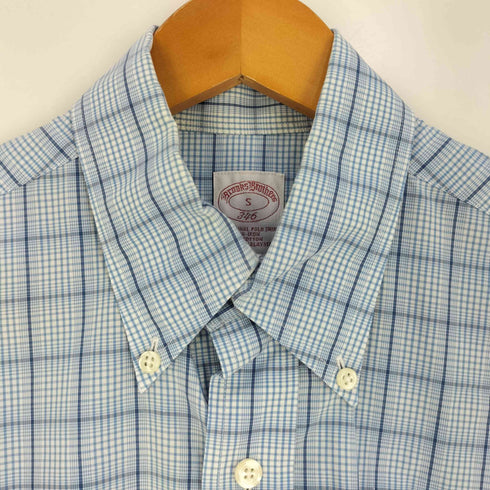 ブルックスブラザーズ BROOKS BROTHERS ボタンダウン チェックシャツ メンズ import:S