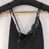 ザラ ZARA VOLUMINOUS COTTON DRESS BLACK レディース US S