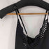 ザラ ZARA VOLUMINOUS COTTON DRESS BLACK レディース US S