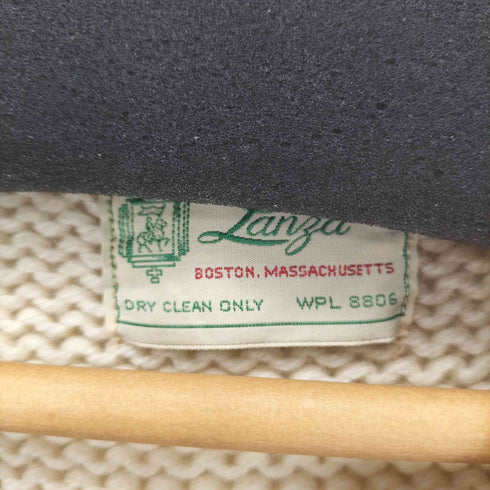 LANGA 50S レタードカーディガン メンズ
