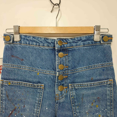 ザラ ZARA スプラ テーパード デニムパンツ レディース EUR:34