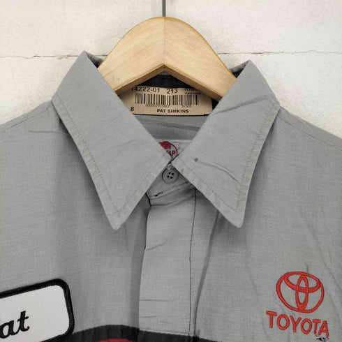 レッドキャップ RED KAP 企業ロゴバイカラーワークシャツ メンズ L-RG