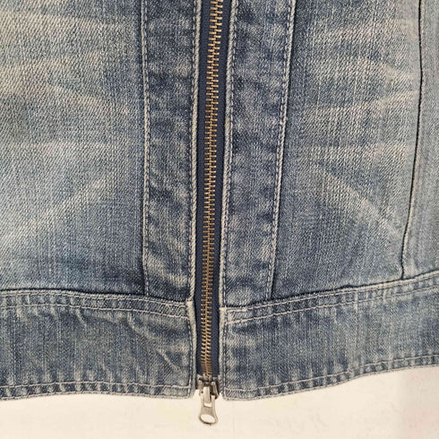ハンテン HANG TEN ジップデニムジャケット ダブルジップ メンズ JPN:M