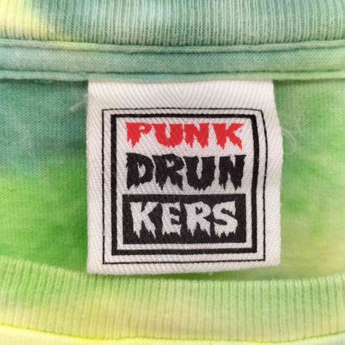 パンクドランカーズ PUNK DRUNKERS あいつ ベアー TEE ダンシング・ベア オマージュ タイダイプリント Tシャツ メンズ