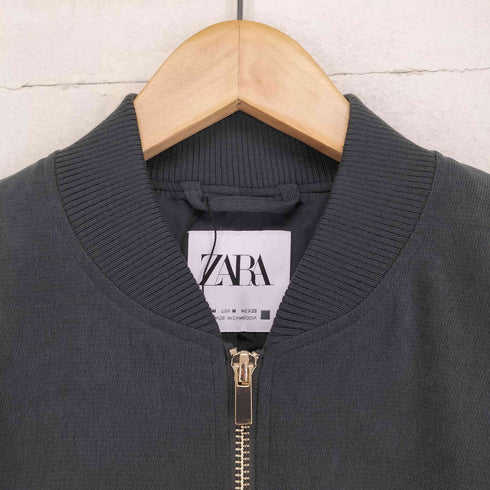 ザラ ZARA ROSTLANUVCHAN ETAKLI PILOT USLUBIDAGI JAKET レディース JPN:M